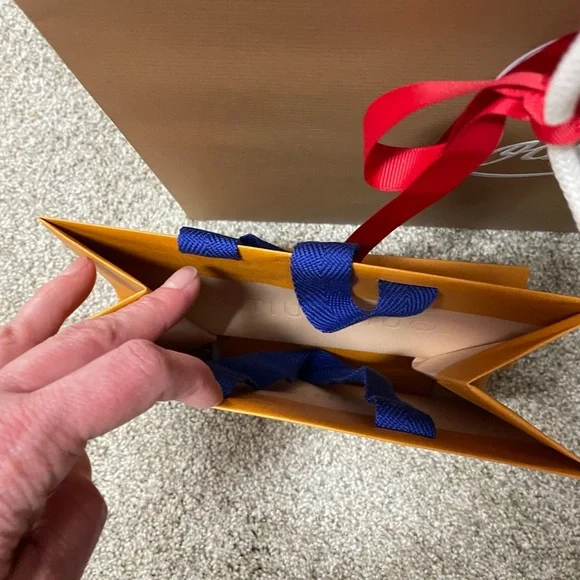 Christian Louboutin Brown Shopping Bag with and small LV bag - selling together - Picture 3 of 4